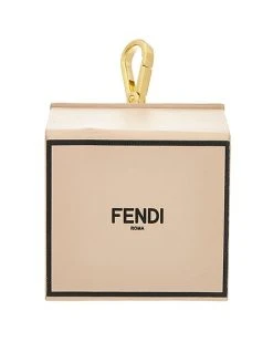 FENDI Box Leather Key Ring Women