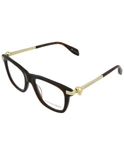 Alexander McQueen Unisex AM0086O 51mm Optical Frames Women