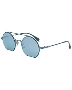 FENDI Unisex Eyeline FF0291 PJP 3J 48 Round 48mm Sunglasses Women