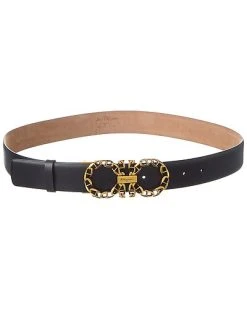 Salvatore Ferragamo Gancini Reversible & Adjustable Leather Belt Women