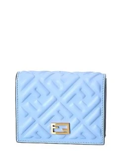 FENDI Baguette Mini Leather Coin Purse Women