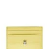 Alexander McQueen Skull Leather Card Holder Women