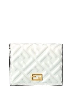 FENDI Baguette Mini Leather Coin Purse Women