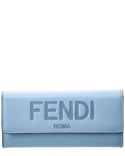 FENDI Leather Continental Wallet Women