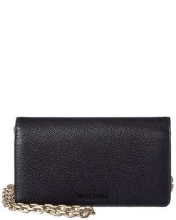 Valentino By Mario Valentino By Mario Valentino Sam Leather Wallet On Chain Women