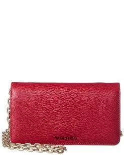 Valentino By Mario Valentino By Mario Valentino Sam Leather Wallet On Chain Women