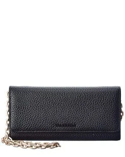 Valentino By Mario Valentino By Mario Valentino Juniper Leather Wallet On Chain Women