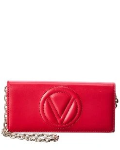 Valentino By Mario Valentino By Mario Valentino Aiha Leather Wallet On Chain Women